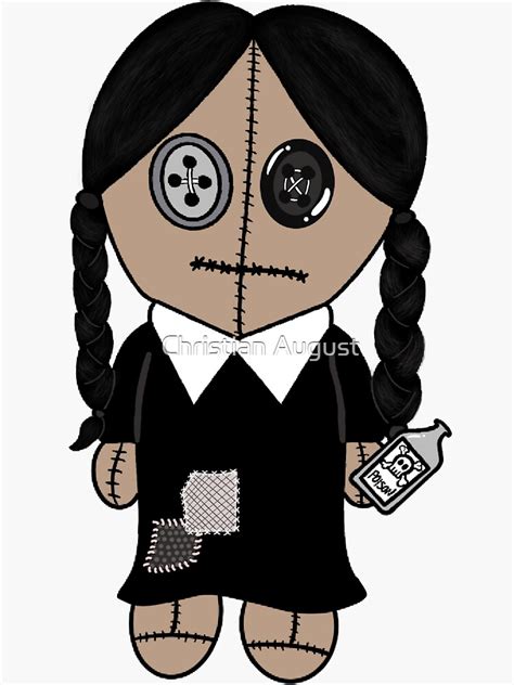 Wednesday Addams' Voodoo Doll: A Study in Goth Culture